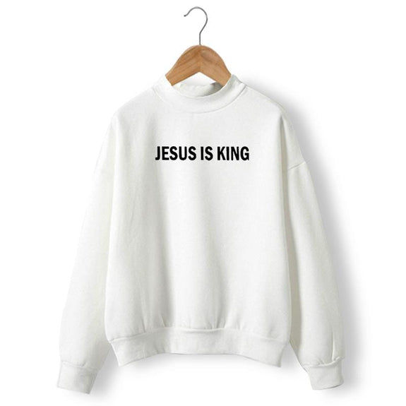JESUS IS KING SWEATER